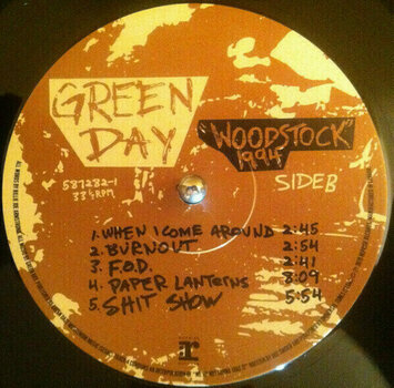 Vinyl Record Green Day - Rsd - Woodstock 1994 (LP) - 3
