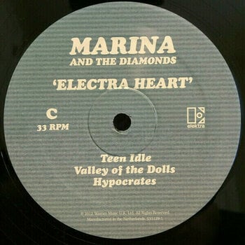 Vinyl Record Marina - Electra Heart (2 LP) - 4