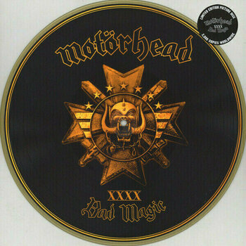 Vinyl Record Motörhead - Bad Magic (Gold Coloured Vinyl) (Limited Edition) (LP) - 3