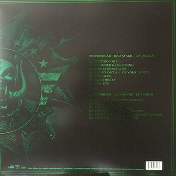 Δίσκος LP Motörhead - RSD - Bad Magic (Green Coloured) (LP) - 4