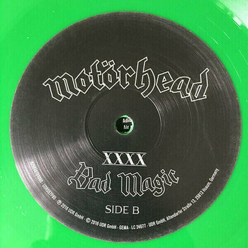 Vinyl Record Motörhead - RSD - Bad Magic (Green Coloured) (LP) - 8