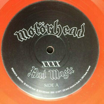 Vinyl Record Motörhead - RSD - Bad Magic (Red Coloured) (LP) - 3