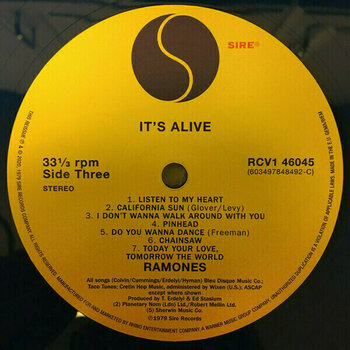 Disco de vinilo Ramones - It's Alive (LP) - 10