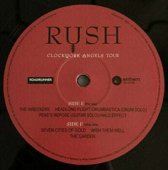 Vinyylilevy Rush - Clockwork Angels Tour (5 LP) - 10