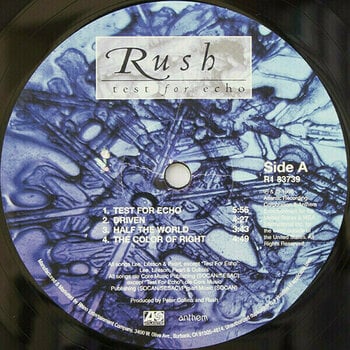 Vinyl Record Rush - Test For Echo (LP) - 5