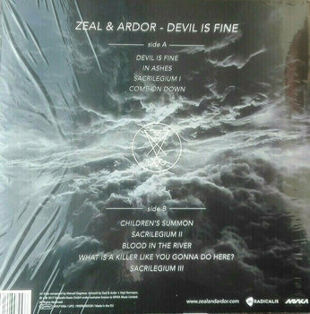 Vinyl Record Zeal & Ardor - Devil Is Fine (LP) - 2