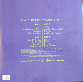 Disco de vinil Zeal & Ardor - Stranger Fruit (2 LP) - 5