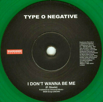 Vinyl Record Type O Negative - RSD - I Don'T Wanna Be Me (Type O Negative / Trivium) (LP) - 3