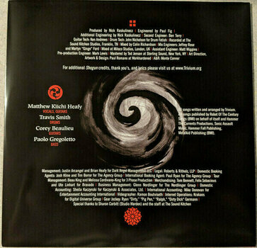 LP ploča Trivium - Shogun (Opaque Red Viny) (2 LP) - 8