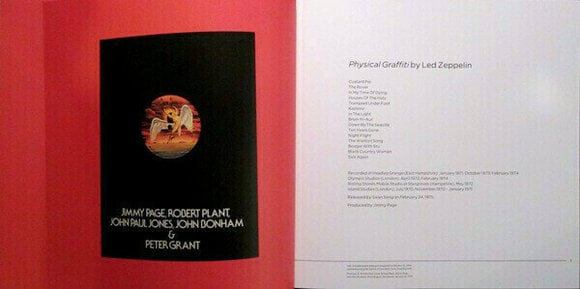 Vinyl Record Led Zeppelin - Physical Graffiti Super Deluxe Edition Box (3 LP + 3 CD) - 25