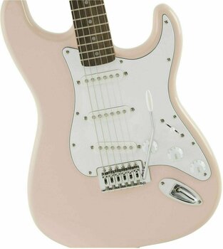 Electric guitar Fender Squier FSR Affinity Series Stratocaster IL Shell Pink - 3
