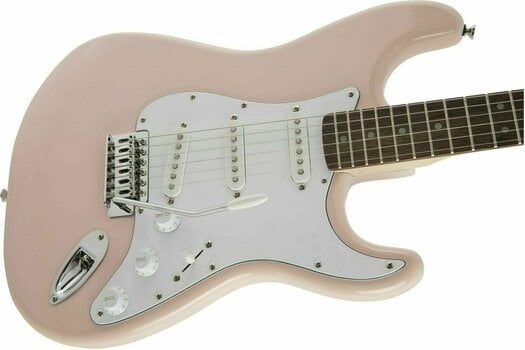 Electric guitar Fender Squier FSR Affinity Series Stratocaster IL Shell Pink - 4