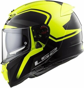 Helm LS2 FF390 Breaker Bold Black H-V Yellow L Helm - 2