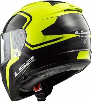 Helmet LS2 FF390 Breaker Bold Black H-V Yellow L Helmet - 3