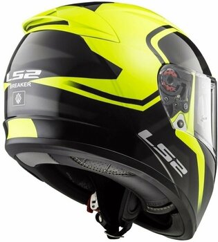 Helm LS2 FF390 Breaker Bold Black H-V Yellow L Helm - 5