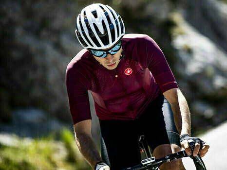 Mez kerékpározáshoz Castelli Climber's 3.0 férfi kerékpáros mez Sangria M - 3