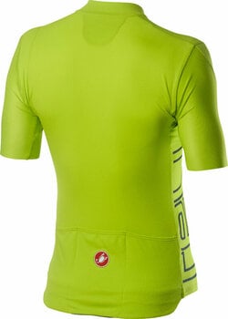 Jersey/T-Shirt Castelli Entrata V Herren Radtrikot Chartreuse M - 2