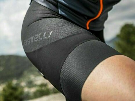 Biciklističke hlače i kratke hlače Castelli Endurance 2 muške biciklističke hlače Black 3XL - 3