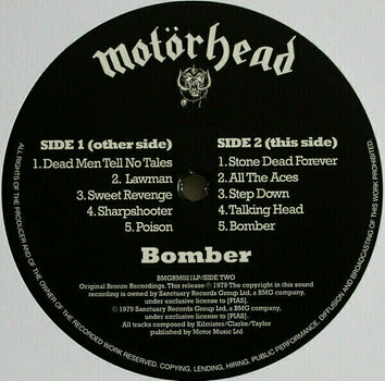 Disque vinyle Motörhead - Bomber (LP) - 4
