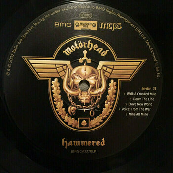 Vinyl Record Motörhead - Hammered (LP) - 6