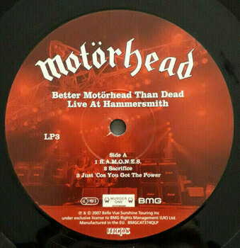 Vinyylilevy Motörhead - Better Motörhead Than Dead (Live at Hammersmith) (4 LP) - 6