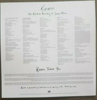 Vinyl Record Jason Mraz - Know (LP) - 5