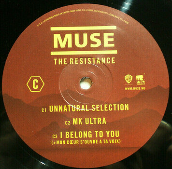 Vinyylilevy Muse - The Resistance (LP) - 12