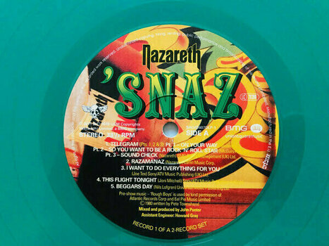 Vinylskiva Nazareth - Snaz (LP) - 9