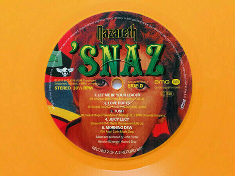 Vinyl Record Nazareth - Snaz (LP) - 13