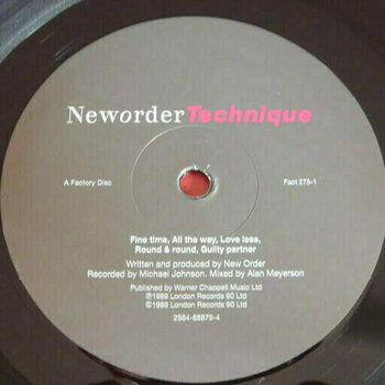 Vinyl Record New Order - Technique (LP) - 2