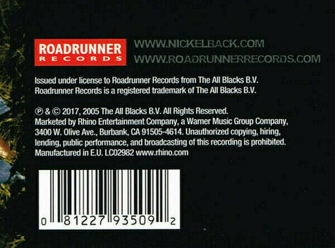 Vinyl Record Nickelback - All The Right Reasons (LP) - 8