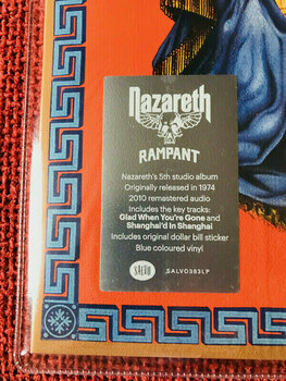 Disco de vinilo Nazareth - Rampant (LP) - 5