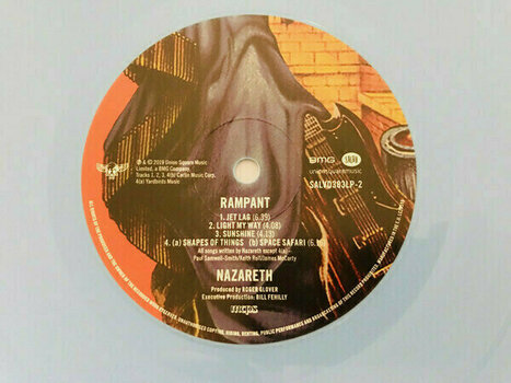 Disco de vinilo Nazareth - Rampant (LP) - 9