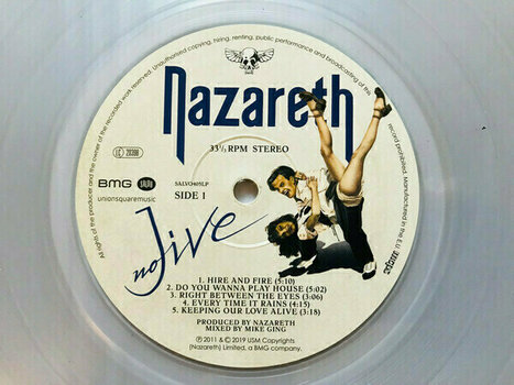Vinyl Record Nazareth - No Jive (LP) - 7
