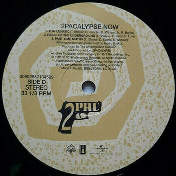 Vinyylilevy 2Pac - 2Pacalypse Now (2 LP) - 4