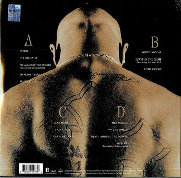 Vinyl Record 2Pac - Me Against The World (2 LP) - 8