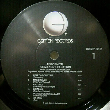 LP Aerosmith - Permanent Vacation (LP) - 6