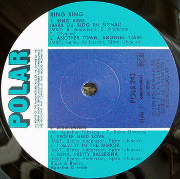 Vinyl Record Abba - Ring Ring (LP) - 2