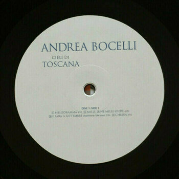 Vinyl Record Andrea Bocelli - Cieli Di Toscana (2 LP) - 2