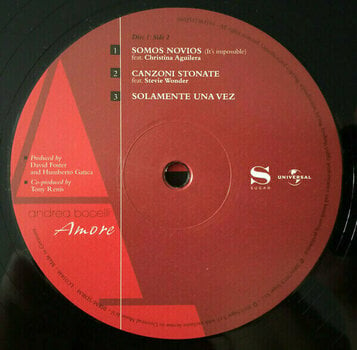 Disco de vinil Andrea Bocelli - Amore Remastered (2 LP) - 7