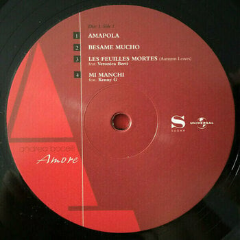 Vinyl Record Andrea Bocelli - Amore Remastered (2 LP) - 10