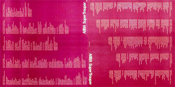 Vinylskiva Abba - Super Trouper (LP) - 4