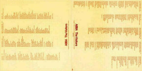 Schallplatte Abba - The Visitors (LP) - 4