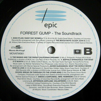 Vinyl Record Forrest Gump - Original Movie Soundtrack (2 LP) - 3