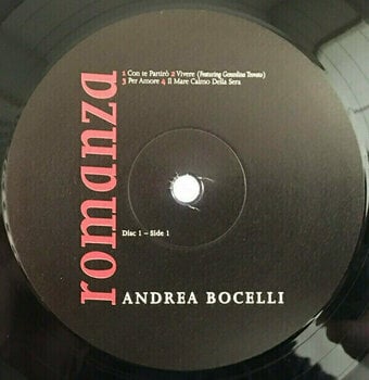 Vinyl Record Andrea Bocelli - Romanza Remastered (2 LP) - 3