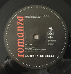 Vinyl Record Andrea Bocelli - Romanza Remastered (2 LP) - 5