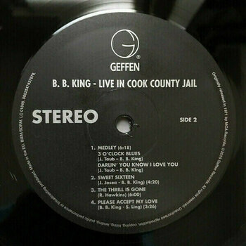 Disque vinyle B.B. King - Live In Cook County Jail (LP) - 4