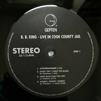 Vinyl Record B.B. King - Live In Cook County Jail (LP) - 5