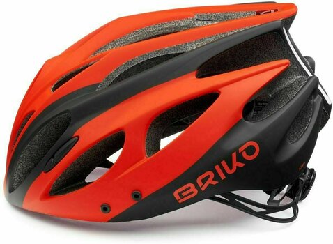 Cyklistická helma Briko Kiso Black/Red M Cyklistická helma - 3
