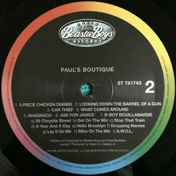 Vinyl Record Beastie Boys - Paul's Boutique (LP) - 9